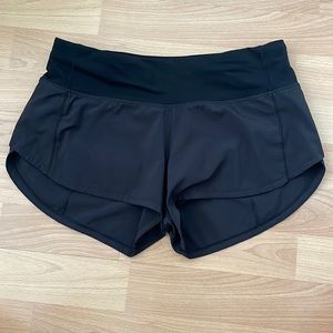 Black Lululemon Shorts Size 2